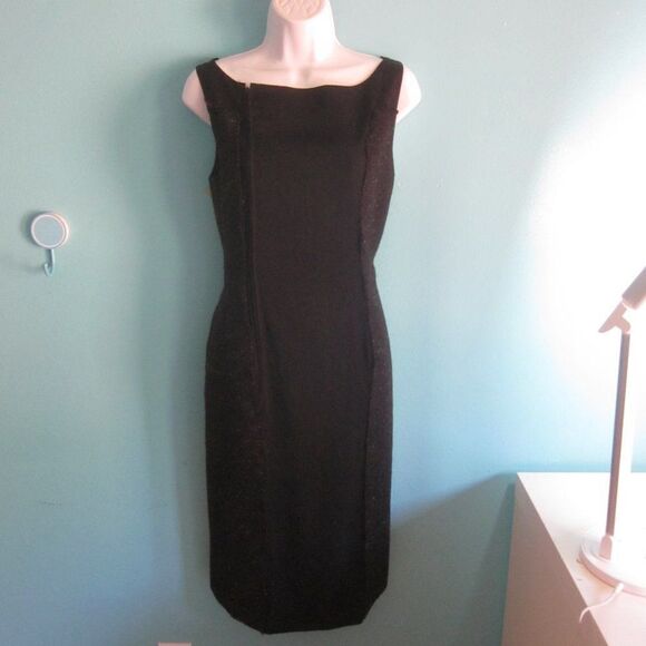 Vintage Dress Size S from Dayton Oval Room - Unique Perfect Cond. Midi Front Zip - Picture 2 of 14